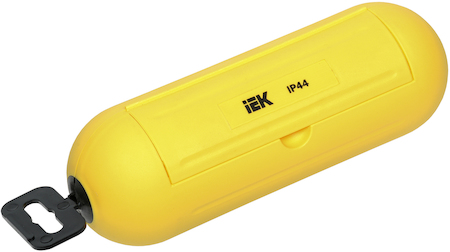 WBX10-44-K05 Бокс для защиты кабельного соединения IP44 желтый IEK