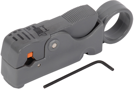 IEK TS2-GR10 ITK Инструмент для зачистки и обрезки коакс кабеля