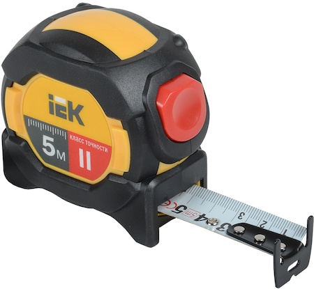 TIR10-3-005 Рулетка измерительная Professional 5м IEK