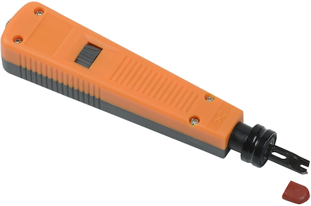 Фото IEK TI1-G110-P ITK Инструмент ударный для IDC Krone/110 оранжево-серый