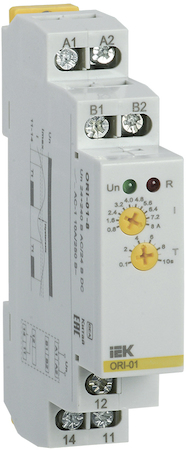 ORI-01-8 Реле тока ORI. 0,8-8 А. 24-240 В AC / 24 В DC IEK