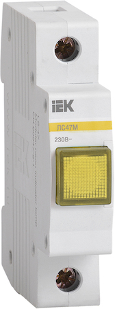 IEK MLS20-230-K05 Сигнальная лампа ЛС-47М (желтая) (матрица) ИЭК