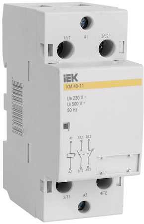 IEK MKK10-40-11 Контактор модульный КМ40-11 AC ИЭК