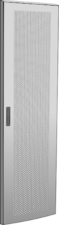 IEK LN35-47U6X-DP ITK Дверь перфорированная для шкафа LINEA N 47U 600 мм серая