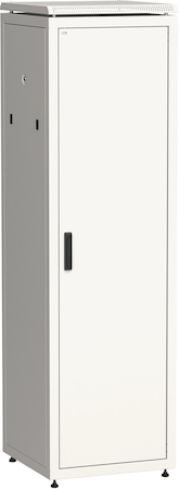 IEK LN35-42U66-M ITK Шкаф сетевой 19" LINEA N 42U 600х600 мм металлическая передняя дверь серый