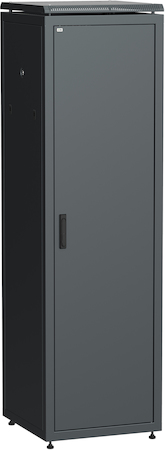 IEK LN05-33U68-M ITK Шкаф сетевой 19" LINEA N 33U 600х800 мм металлическая передняя дверь черный