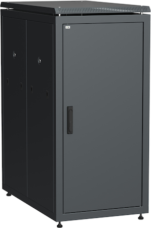 IEK LN05-28U61-M ITK Шкаф сетевой 19" LINEA N 28U 600х1000 мм металлическая передняя дверь черный