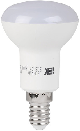 LL-R50-5-230-40-E14 Лампа светодиодная R50 рефлектор 5,5 Вт 420 Лм 230 В 4000 К E14 IEK