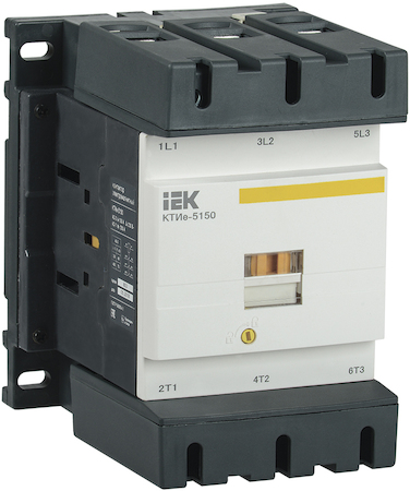 Фото IEK KKTE50-150-230-10 Контактор КТИе-5150 150А 230В/АС3