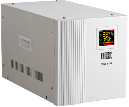 IVS31-1-08000R Стабилизатор напряжения переносной серии Prime 8 кВА IEK распродажа