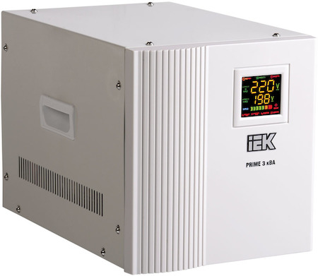 IVS31-1-03000R Стабилизатор напряжения переносной серии Prime 3 кВА IEK распродажа