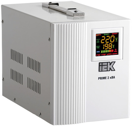 IVS31-1-02000R Стабилизатор напряжения переносной серии Prime 2 кВА IEK распродажа