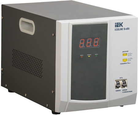 IVS26-1-05000 Стабилизатор напряжения переносной серии Ecoline 5 кВА IEK