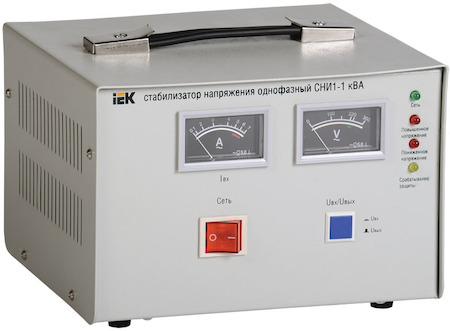 IEK IVS10-1-01000 Стабилизатор напряжения СНИ1-1 кВА однофазный ИЭК