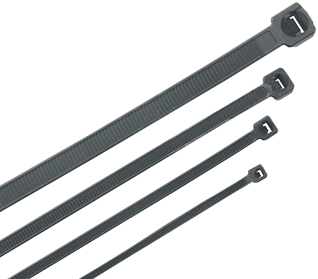 Фото ITK Хомут-стяжка для кабеля 3,6х150мм нейлон черный (100шт)