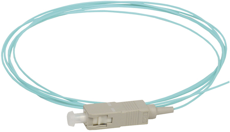 IEK FPT5003-SCU-C1L-1M5 ITK Оптический коммутационный монтажный шнур (Пигтеил), для многомодового кабеля (MM), 50/125 (OM3), SC/UPC, LSZH, 1,5м