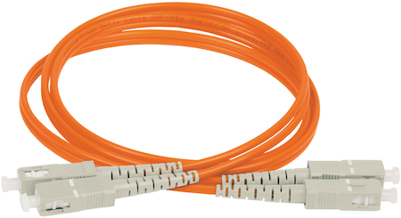 IEK FPC50-SCU-SCU-C2L-50M ITK Оптический коммутационный соединительный шнур (патч-корд), для многомодового кабеля (MM), 50/125 (OM2), SC/UPC-SC/UPC, двойного исполнения (Duplex), LSZH, 50м