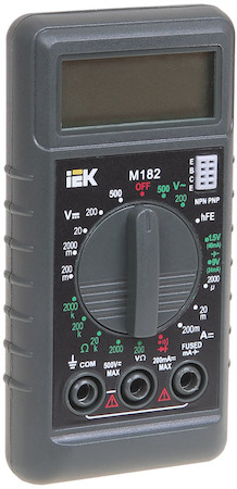 TMD-1S-182 Мультиметр цифровой Compact M182 IEK