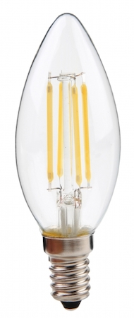 ITALMAC led-candle clear dim 5w 4000 k e14