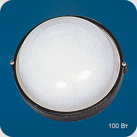 ITALMAC Round WP 60 10 02 Светильник  IP54, круглый, 100Вт, черный