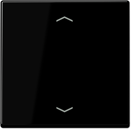 JUNG A5232MSSW Клавиша  блока управления жалюзи с функцией памяти, сенсорная; черный
