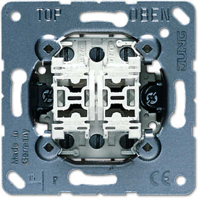 JUNG 509-20U Выключатель 20AХ 250V универсальный сдвоенный