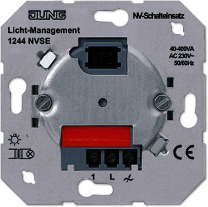 JUNG 1244NVSE Низковольтная коммутирующая вставка "бесшумного включения"