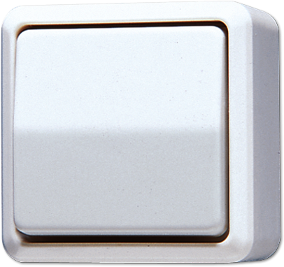 JUNG 606AWW Выключатель для накладного монтажа, универсальный; белый