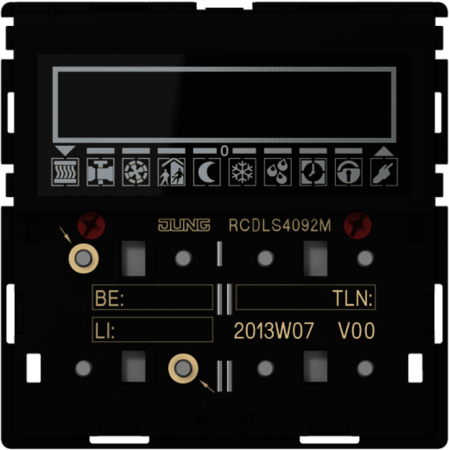 JUNG RCDLS4092M комнатный контроллер 2-клавишный