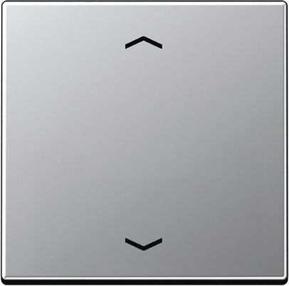 JUNG A590PAL Клавиша для одинарной кнопки BCU; алюминий