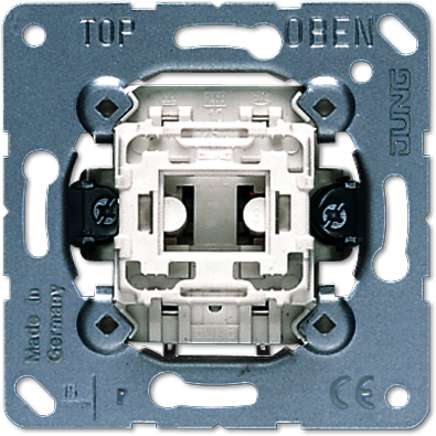 JUNG 531U Кнопка 10AX 250V однополюсная с НО контактом