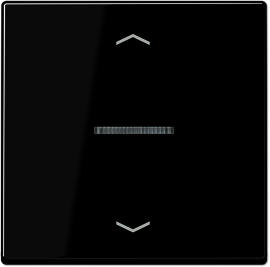 JUNG A5232SSW Клавиша блока управления жалюзи, сенсорная, с антиблокировкой; черный
