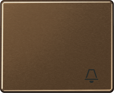 JUNG SL590KGB Клавиша для выключателя с символом "звонок"; золотая бронза