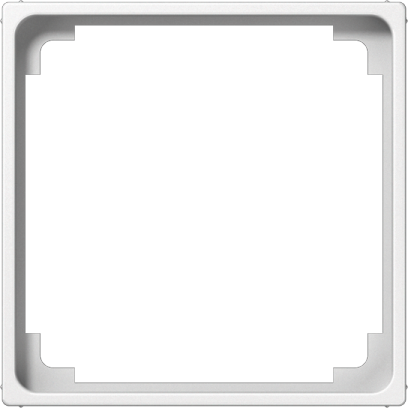 JUNG A590ZWW Промежуточная рамка для монтажа стандартных изделий с платой 50×50 мм; белая