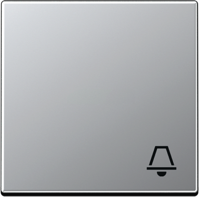 JUNG A590KAL Клавиша с символом "звонок"; алюминий