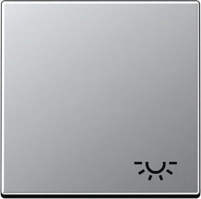 JUNG A590LAL Клавиша с символом "освещение"; алюминий