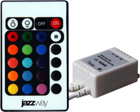 Jazzway 3327385 Контроллер RGB  ZC-1000RC 12V 3x2А = 72w (IR)