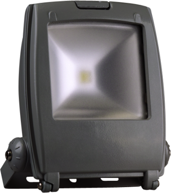 1003423 PFL-  N 10W/CW/GR (-)     Прожектор светодиодный Jazzway