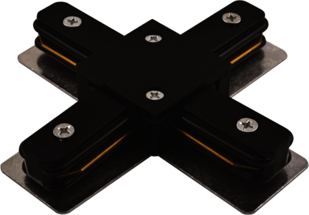 Jazzway 5010871 PTR CX-BL Коннектор чёрный  X -обр.