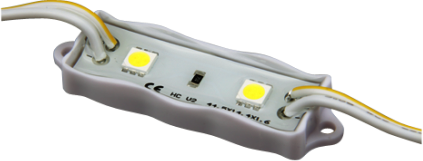 Jazzway 1018595 Модуль 5050/2leds DC12V 6000-7000K IP65 (уп 10шт)