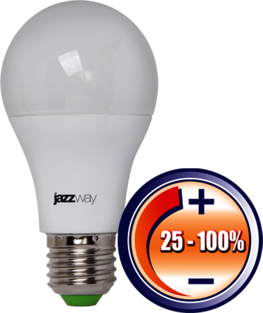 2855879 PLED- DIM A60  12w 3000K 1060 Lm E27 230/50  Jazzway