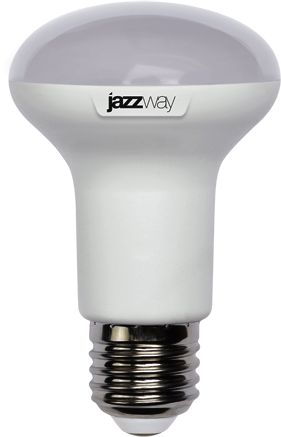 Фото Jazzway 1033659 Лампа светодиодная (LED) с отражателем d63мм E27 120° 11Вт 220-240В матовая тепло-белая желтая 3000К