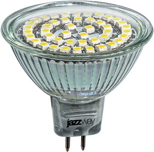 Jazzway 1008923 PLED-ECO-JCDR 3W 4000К (-) 150Lm GU5.3 220В (стекло)  Jazzwa