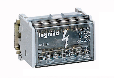 Legrand 004880 Мод.расп.бл.2пх7контк.100А