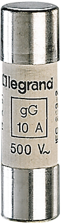 Legrand 014310 Пл.вст. gG 14x51 10А 500В б/б