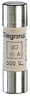 Legrand 014510 Пл.вст. gG 14x51 6А 500В с/б