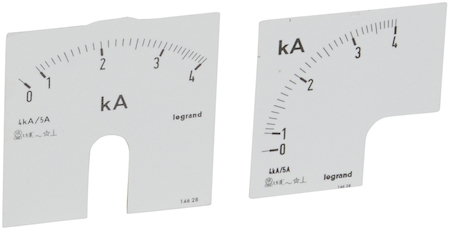 Legrand 014628 Шкала Амперметр 0-4000A