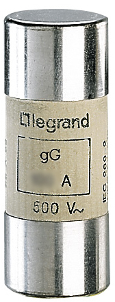 Legrand 015350 Пл.вст. gG 22x58 50А 500В б/б