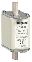 Legrand 016355 Пл.вставк.gG/gL160Aс/и,разм.00