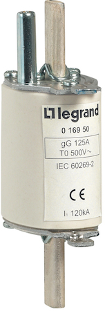 Legrand 016845 Пл.вставк.gG/gL100A с/и,разм.0